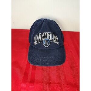 Harry Potter Ravenclaw Navy Blue Baseball Cap Hat Crest Adjustable Used